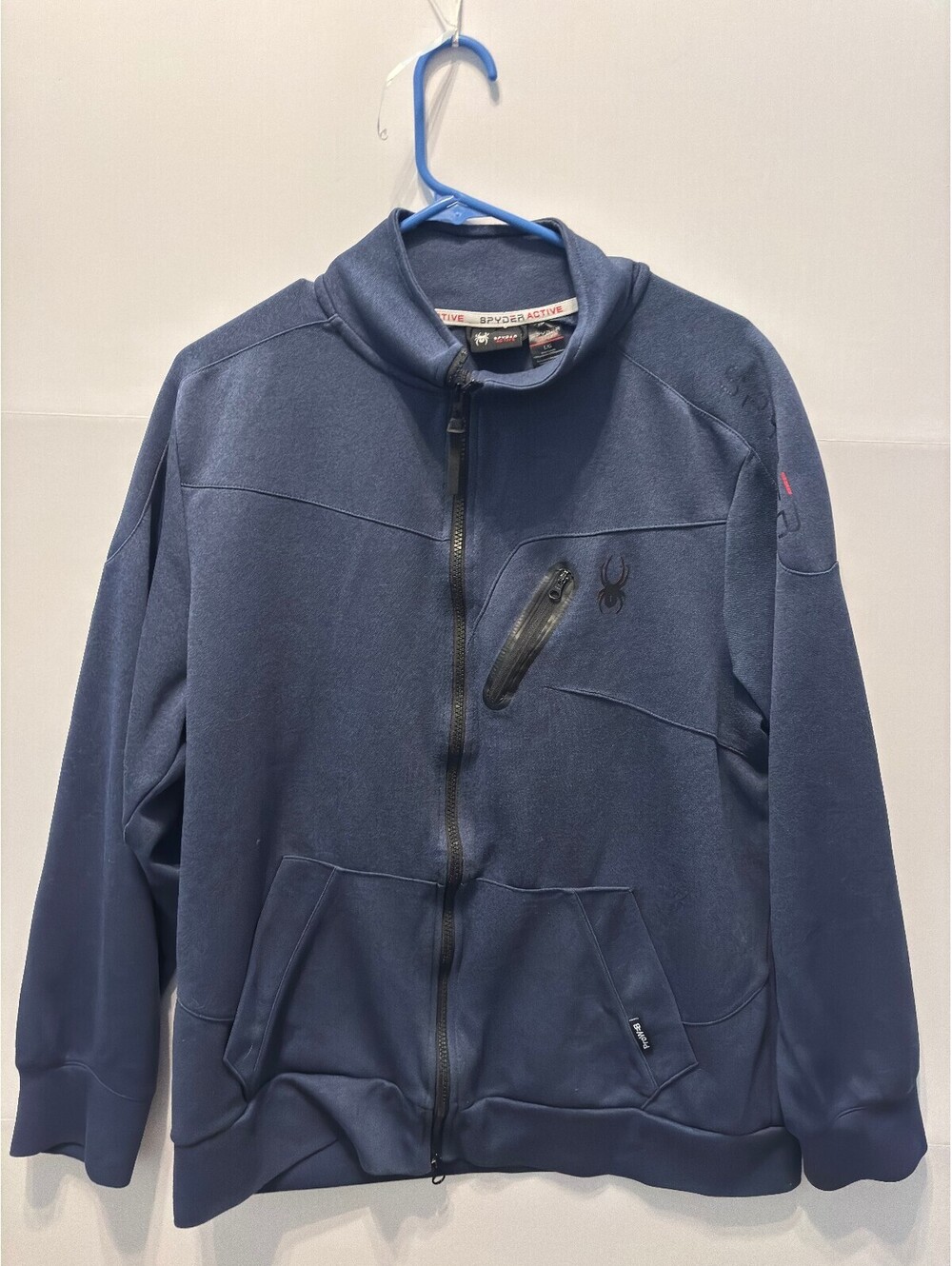 Spyder Active Blue Full Zip Jacket